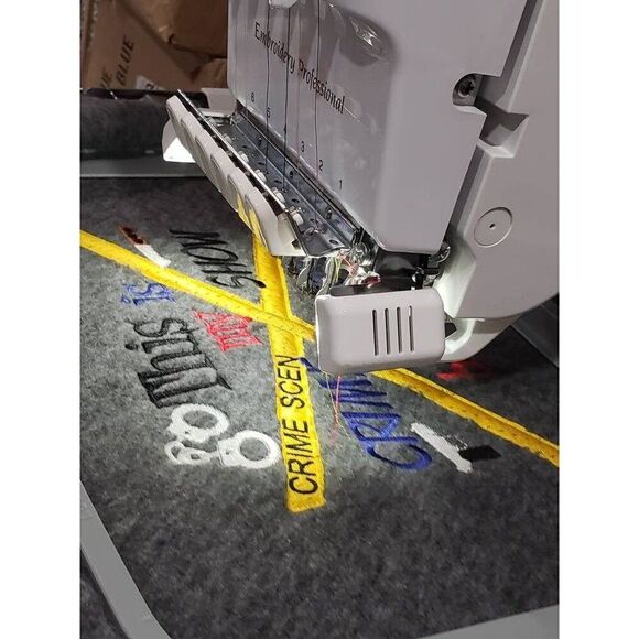 This is My Crime Show Watching Blanket Twin Fleece Blankets Embroidered - Picture 6 of 7